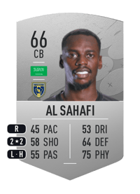 Ziyad Al Sahafi Common 66 OVR