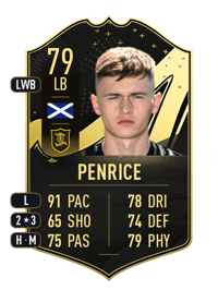James Penrice Team of the Week 79 OVR