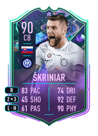 Milan Škriniar FANTASY FUT 90 OVR