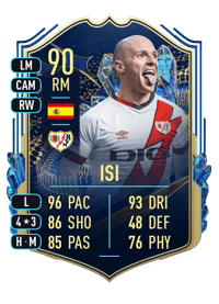 Isi Team of the Season 90 OVR