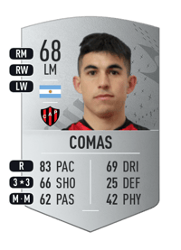 Lautaro Comas Common 68 OVR