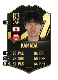 Daichi Kamada Team of the Week 83 OVR