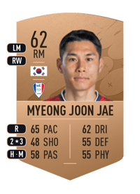 Myeong Joon Jae Common 62 OVR