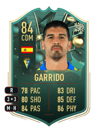 Garrido WINTER WILDCARDS 84 OVR
