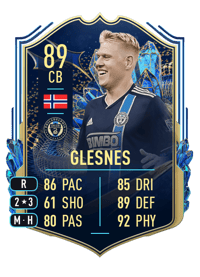 Jakob Glesnes Team of the Season 89 OVR