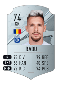 Ionuț Andrei Radu Rare 74 OVR