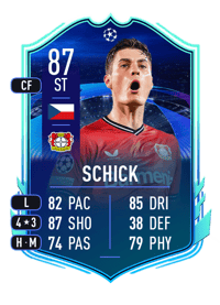 Patrik Schick UCL Road to the Knockouts 87 OVR