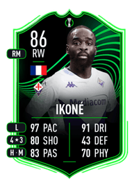 Jonathan Ikoné UECL Road to the Knockouts 86 OVR