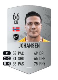 Sondre Solholm Johansen Common 66 OVR