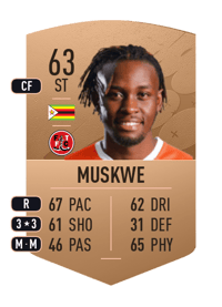 Admiral Muskwe Common 63 OVR