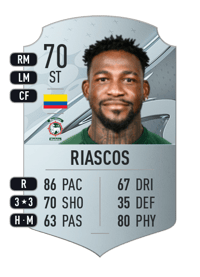 Brayan Riascos Rare 70 OVR