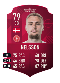 Victor Nelsson World Cup Player 79 OVR