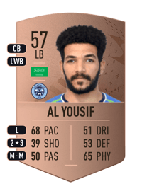 Abdullah Al Yousif Common 57 OVR