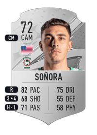 Joel Soñora Rare 72 OVR