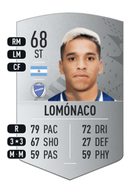 Sebastián Lomónaco Common 68 OVR
