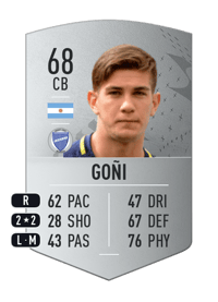 Gonzalo Goñi Common 68 OVR