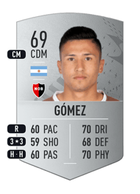 Iván Gómez Common 69 OVR