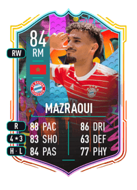 Noussair Mazraoui Out of Position 84 OVR