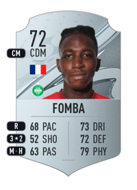 Lamine Fomba Rare 72 OVR
