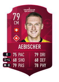 Michel Aebischer World Cup Player 79 OVR