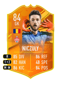 Roland Niczuly Domestic Man of the Match 84 OVR