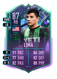 Nick Lima FANTASY FUT 87 OVR