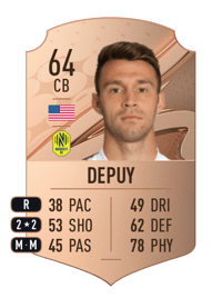 Nick DePuy Rare 64 OVR