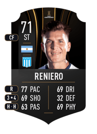 Nicolás Reniero CONMEBOL LIBERTADORES 71 OVR