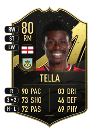 Nathan Tella Team of the Week 80 OVR