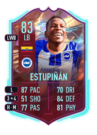 Pervis Estupiñán RULEBREAKERS 83 OVR