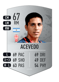 Jonás Acevedo Common 67 OVR