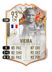 Patrick Vieira Trophy Titans ICON 93 OVR