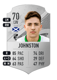 Michael Johnston Rare 70 OVR