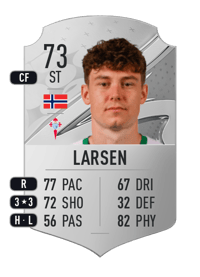 Jørgen Strand Larsen Rare 73 OVR