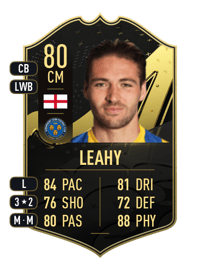 Luke Leahy Team of the Week 80 OVR