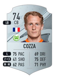 Nicolas Cozza Rare 74 OVR