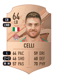 Alessandro Celli Rare 64 OVR