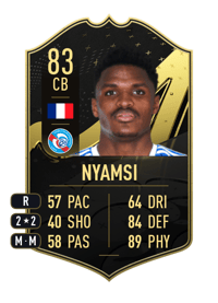 Gerzino Nyamsi Team of the Week 83 OVR