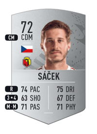 Michal Sáček Common 72 OVR