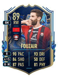 Mohamed Fouzair Team of the Season 89 OVR