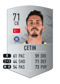 Mert Çetin Common 71 OVR