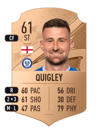 Scott Quigley Rare 61 OVR