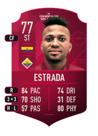 Michael Estrada World Cup Player 77 OVR