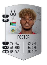 Lyle Foster Common 66 OVR