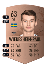 Rasmus Wiedesheim-Paul Common 63 OVR