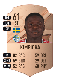Benjamin Kimpioka Rare 61 OVR