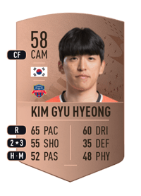 Kim Gyu Hyeong Common 58 OVR