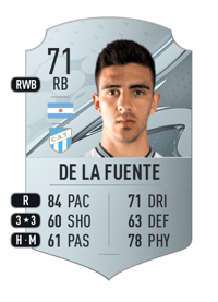 Hernán De La Fuente Rare 71 OVR