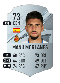 Manu Morlanes Rare 73 OVR