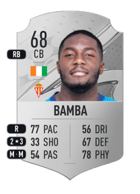 Axel Bamba Rare 68 OVR